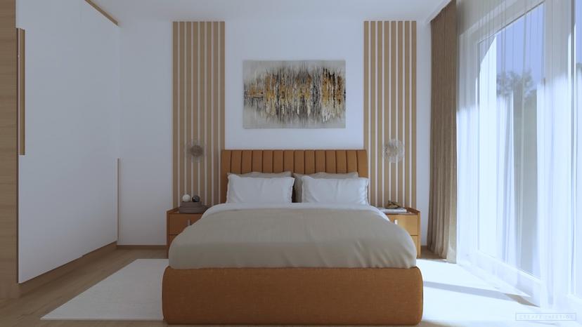 Nyaralói elegancia és kényelem – egyedi belsőtér egy újépítésű társasházban - Image 5