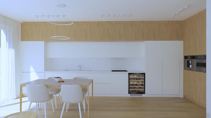 Nyaralói elegancia és kényelem – egyedi belsőtér egy újépítésű társasházban - Image 9