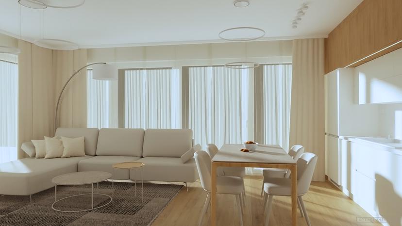 Nyaralói elegancia és kényelem – egyedi belsőtér egy újépítésű társasházban - Image 12