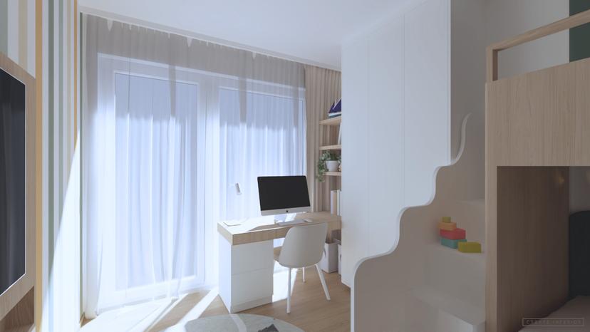 Nyaralói elegancia és kényelem – egyedi belsőtér egy újépítésű társasházban - Image 8