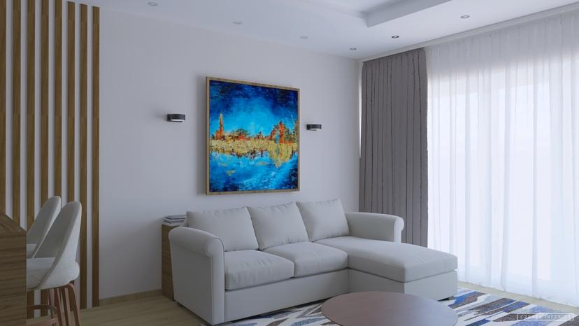 Földszintes lakás átalakítása: modern kényelem és visszafogott klasszikus elemek harmóniája - Image 14