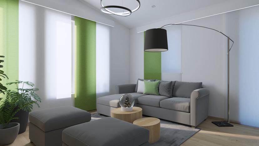 A szürke, fehér és zöld harmóniája egy meglepő elemmel - Image 7