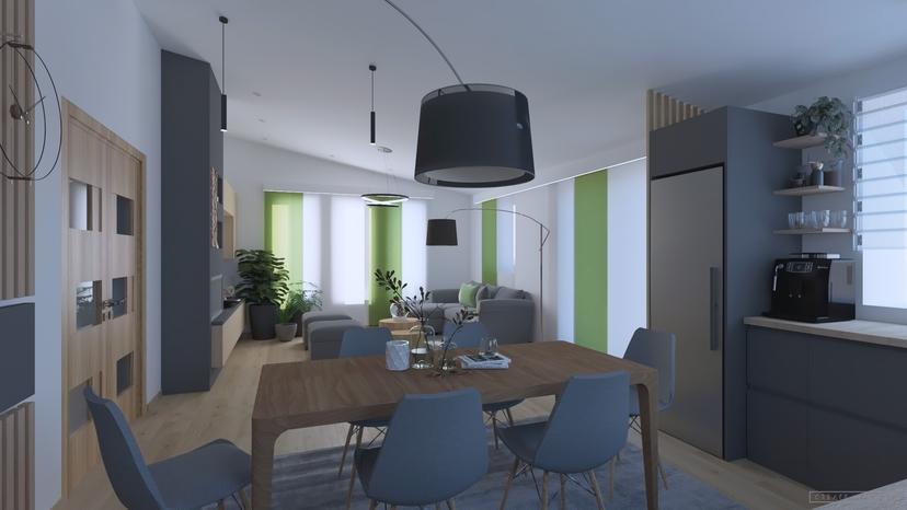 A szürke, fehér és zöld harmóniája egy meglepő elemmel - Image 5