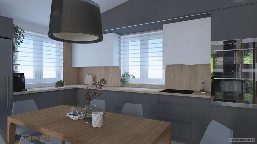 A szürke, fehér és zöld harmóniája egy meglepő elemmel - Image 10