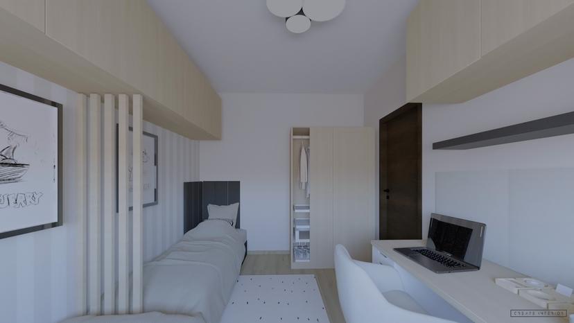 Földszintes lakás átalakítása: modern kényelem és visszafogott klasszikus elemek harmóniája - Image 2