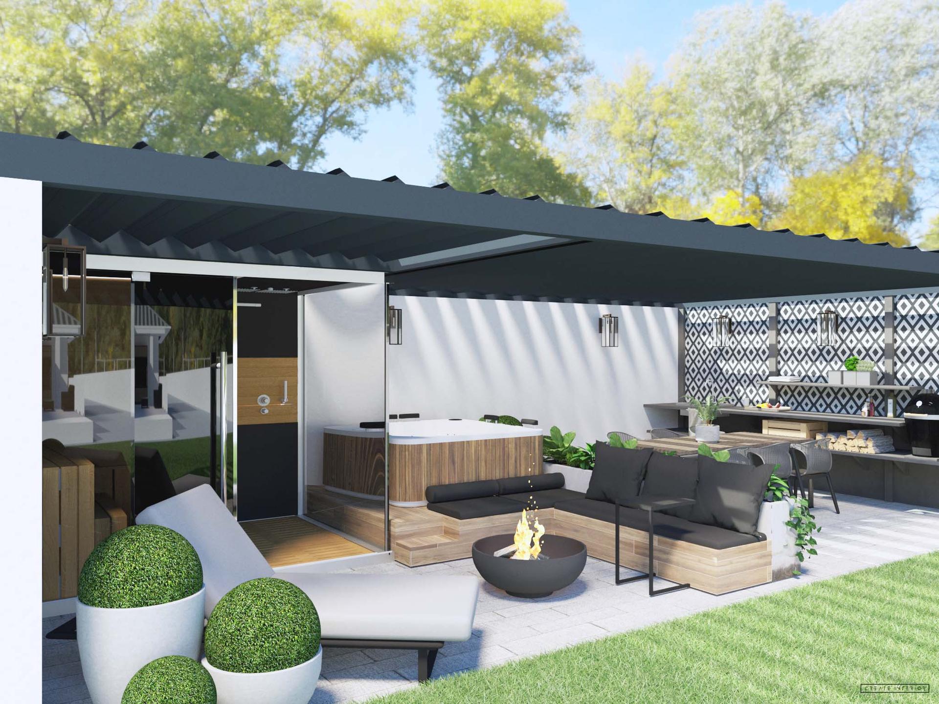 Kerti wellness tervezés