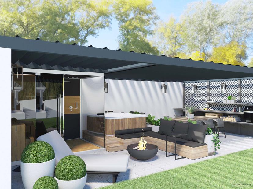 Kerti wellness tervezés